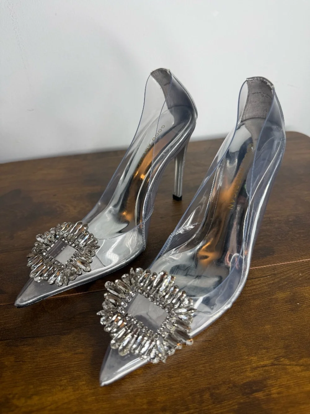 Good American Cinderella Pumps (Size 5.5)